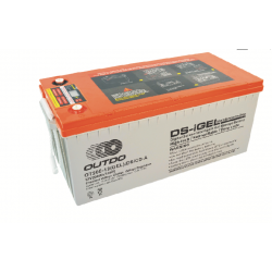 Outdo OT200-12(GEL)DS/CD-A 12V 200(10Hr) 220h(20Hr) Deep Cycle Jel Marin Akü Dijital Ekranlı 